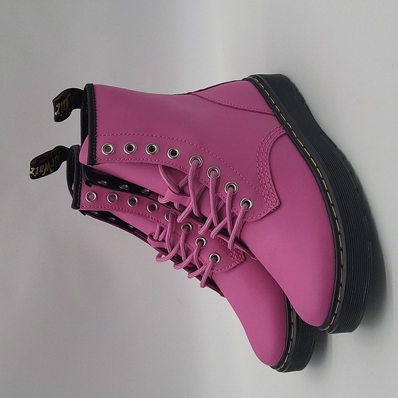1046- Dr. Martens Zavala Women's Combat Boots Size 6 M - Picture 3 of 11